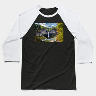 Taughannock Falls Tompkins County New York Baseball T-Shirt